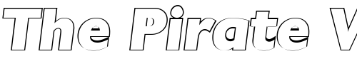 Font : DavidBeckerOutline-ExtraBold-Italic Custom Text : The Pirate Way Test your own text here Click to download or to view this font on a tshirt that can be custom printed in Bali