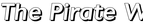 Font : DavidBeckerShadow-Medium-Italic Custom Text : The Pirate Way Test your own text here Click to download or to view this font on a tshirt that can be custom printed in Bali