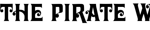 Font : Davida-LL Custom Text : The Pirate Way Test your own text here Click to download or to view this font on a tshirt that can be custom printed in Bali