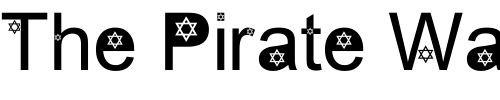Font : Davids-Star Custom Text : The Pirate Way Test your own text here Click to download or to view this font on a tshirt that can be custom printed in Bali