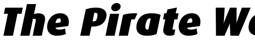 Font : Dax-BlackItalic Custom Text : The Pirate Way Test your own text here Click to download or to view this font on a tshirt that can be custom printed in Bali
