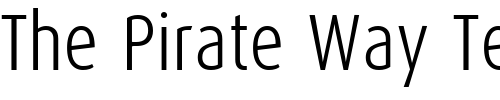 Font : DaxCondensed-Light Custom Text : The Pirate Way Test your own text here Click to download or to view this font on a tshirt that can be custom printed in Bali