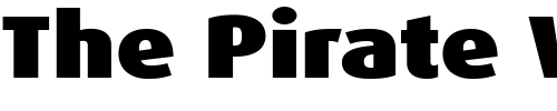 Font : DaxWide-Black Custom Text : The Pirate Way Test your own text here Click to download or to view this font on a tshirt that can be custom printed in Bali