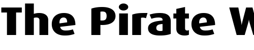 Font : DaxWide-ExtraBold Custom Text : The Pirate Way Test your own text here Click to download or to view this font on a tshirt that can be custom printed in Bali