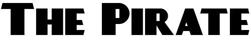 Font : Day-Poster-Black-NF Custom Text : The Pirate Way Test your own text here Click to download or to view this font on a tshirt that can be custom printed in Bali