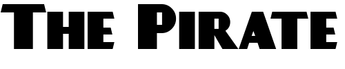 Font : DayPosterBlack Custom Text : The Pirate Way Test your own text here Click to download or to view this font on a tshirt that can be custom printed in Bali