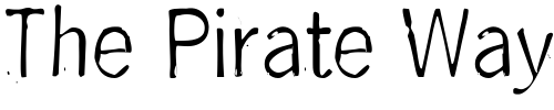 Font : DeGenerate Custom Text : The Pirate Way Test your own text here Click to download or to view this font on a tshirt that can be custom printed in Bali