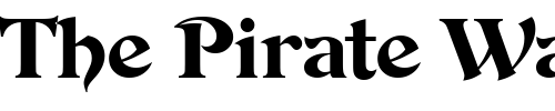 Font : De_Vinne_Becker_Ornament Custom Text : The Pirate Way Test your own text here Click to download or to view this font on a tshirt that can be custom printed in Bali