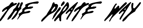 Font : Dead-By-Dawn-US Custom Text : The Pirate Way Test your own text here Click to download or to view this font on a tshirt that can be custom printed in Bali