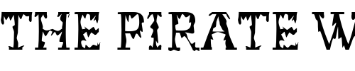 Font : Dead-World Custom Text : The Pirate Way Test your own text here Click to download or to view this font on a tshirt that can be custom printed in Bali