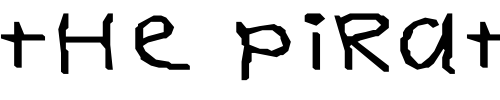 Font : DearTeacher-Normal-Wd Custom Text : The Pirate Way Test your own text here Click to download or to view this font on a tshirt that can be custom printed in Bali