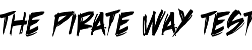 Font : DeathRattle-BB Custom Text : The Pirate Way Test your own text here Click to download or to view this font on a tshirt that can be custom printed in Bali