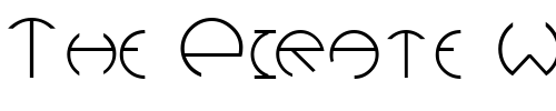 Font : Debevic-Deco-Regular Custom Text : The Pirate Way Test your own text here Click to download or to view this font on a tshirt that can be custom printed in Bali