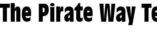 Font : Decade-Black-Condensed-SSi-Black-Condensed Custom Text : The Pirate Way Test your own text here Click to download or to view this font on a tshirt that can be custom printed in Bali