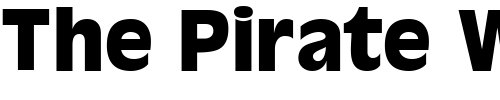 Font : DecadeBlackSSK Custom Text : The Pirate Way Test your own text here Click to download or to view this font on a tshirt that can be custom printed in Bali