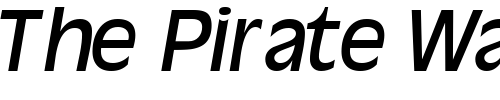 Font : DecadeSSK-Italic Custom Text : The Pirate Way Test your own text here Click to download or to view this font on a tshirt that can be custom printed in Bali