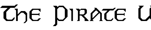 Font : DecatureSCapsSSK Custom Text : The Pirate Way Test your own text here Click to download or to view this font on a tshirt that can be custom printed in Bali