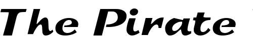 Font : DeccaDisplaySSK Custom Text : The Pirate Way Test your own text here Click to download or to view this font on a tshirt that can be custom printed in Bali