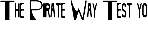 Font : Deco-Cafe Custom Text : The Pirate Way Test your own text here Click to download or to view this font on a tshirt that can be custom printed in Bali
