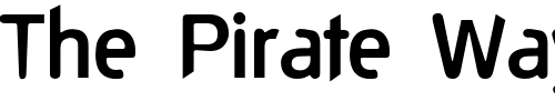 Font : DeconStruct-Bold Custom Text : The Pirate Way Test your own text here Click to download or to view this font on a tshirt that can be custom printed in Bali