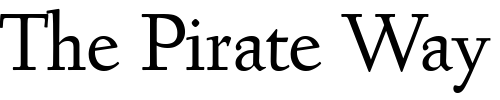 Font : Deepdene-Roman Custom Text : The Pirate Way Test your own text here Click to download or to view this font on a tshirt that can be custom printed in Bali