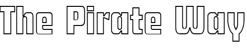 Font : DekoDisplayOpen-Serial-Regular-DB Custom Text : The Pirate Way Test your own text here Click to download or to view this font on a tshirt that can be custom printed in Bali