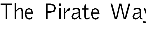 Font : Delinquent-Regular Custom Text : The Pirate Way Test your own text here Click to download or to view this font on a tshirt that can be custom printed in Bali