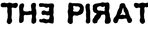 Font : Delirium Custom Text : The Pirate Way Test your own text here Click to download or to view this font on a tshirt that can be custom printed in Bali