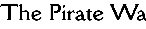 Font : Della-Robbia-Bold-BT Custom Text : The Pirate Way Test your own text here Click to download or to view this font on a tshirt that can be custom printed in Bali