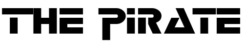 Font : Delta-ExtendedNormal Custom Text : The Pirate Way Test your own text here Click to download or to view this font on a tshirt that can be custom printed in Bali