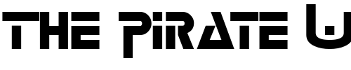 Font : Delta-Normal Custom Text : The Pirate Way Test your own text here Click to download or to view this font on a tshirt that can be custom printed in Bali