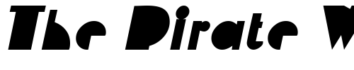 Font : DeltaSSK-Italic Custom Text : The Pirate Way Test your own text here Click to download or to view this font on a tshirt that can be custom printed in Bali