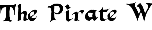 Font : Demo-of-Gabriel-Condensed Custom Text : The Pirate Way Test your own text here Click to download or to view this font on a tshirt that can be custom printed in Bali