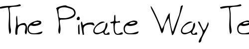 Font : DentonsHand-Regular Custom Text : The Pirate Way Test your own text here Click to download or to view this font on a tshirt that can be custom printed in Bali