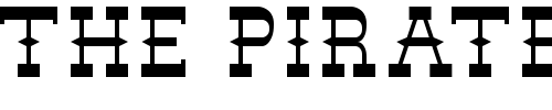 Font : DesperadoFLF Custom Text : The Pirate Way Test your own text here Click to download or to view this font on a tshirt that can be custom printed in Bali
