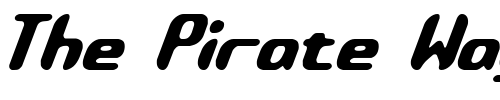 Font : Detonate-BRK Custom Text : The Pirate Way Test your own text here Click to download or to view this font on a tshirt that can be custom printed in Bali