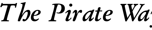 Font : DeutchGaramondOSSSK-BoldItalic Custom Text : The Pirate Way Test your own text here Click to download or to view this font on a tshirt that can be custom printed in Bali