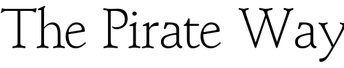 Font : DeutchLightSSK-Regular Custom Text : The Pirate Way Test your own text here Click to download or to view this font on a tshirt that can be custom printed in Bali