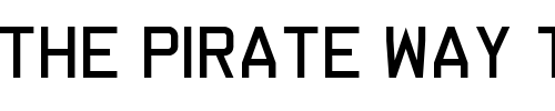 Font : Dev-Gothic Custom Text : The Pirate Way Test your own text here Click to download or to view this font on a tshirt that can be custom printed in Bali