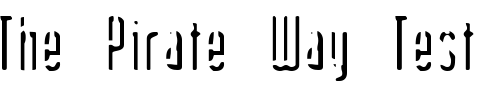 Font : Devil-s-Handshake Custom Text : The Pirate Way Test your own text here Click to download or to view this font on a tshirt that can be custom printed in Bali