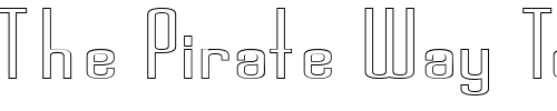 Font : Devon-Hollow-Extended-Normal Custom Text : The Pirate Way Test your own text here Click to download or to view this font on a tshirt that can be custom printed in Bali