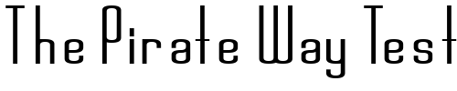 Font : Devon-Normal Custom Text : The Pirate Way Test your own text here Click to download or to view this font on a tshirt that can be custom printed in Bali