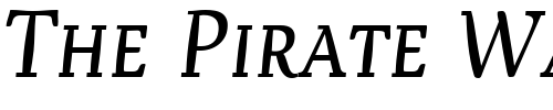 Font : Devroye-SCOSF Custom Text : The Pirate Way Test your own text here Click to download or to view this font on a tshirt that can be custom printed in Bali
