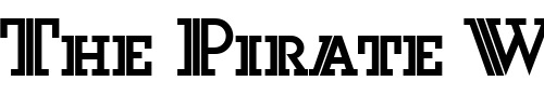 Font : DextorSCD Custom Text : The Pirate Way Test your own text here Click to download or to view this font on a tshirt that can be custom printed in Bali
