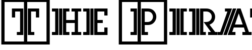 Font : Dextor_Becker_Initials Custom Text : The Pirate Way Test your own text here Click to download or to view this font on a tshirt that can be custom printed in Bali