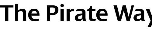 Font : Dialog-SemiBold Custom Text : The Pirate Way Test your own text here Click to download or to view this font on a tshirt that can be custom printed in Bali
