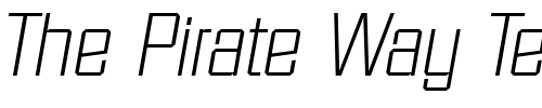 Font : Diamante-XlightIta Custom Text : The Pirate Way Test your own text here Click to download or to view this font on a tshirt that can be custom printed in Bali