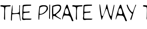 Font : DibsDisplayCapsLightSSK-Regular Custom Text : The Pirate Way Test your own text here Click to download or to view this font on a tshirt that can be custom printed in Bali