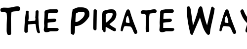 Font : DibsDisplayCapsSSK-Regular Custom Text : The Pirate Way Test your own text here Click to download or to view this font on a tshirt that can be custom printed in Bali