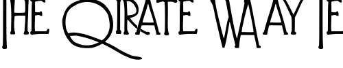 Font : Diehl-Deco---Alts Custom Text : The Pirate Way Test your own text here Click to download or to view this font on a tshirt that can be custom printed in Bali